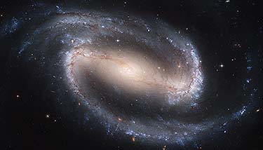 Barred Spiral Galaxy NGC1300 (NASA)
