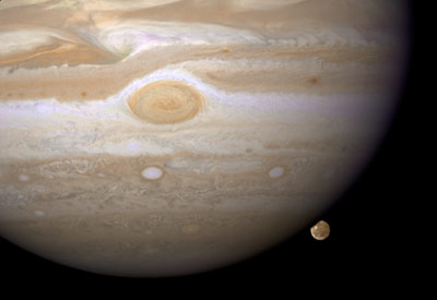 Jupiter And Ganymede (NASA)