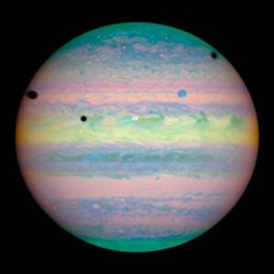 Jupiter And It's Moons